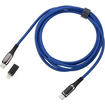 Image 1 of TROIKA Кабел за зареждане Troika SPEEDY XL, син (CBL20/DB)