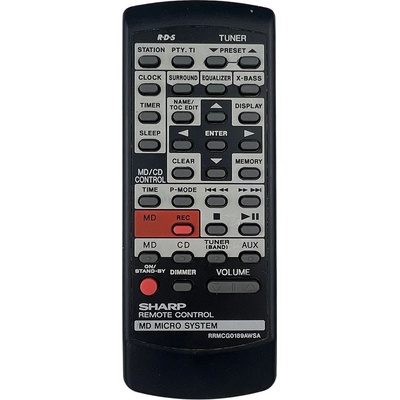 GENERAL SHARP RRMCG0189AWSA - съвместимо дистанционно управление на марката General (RRMCG0189AWSA)