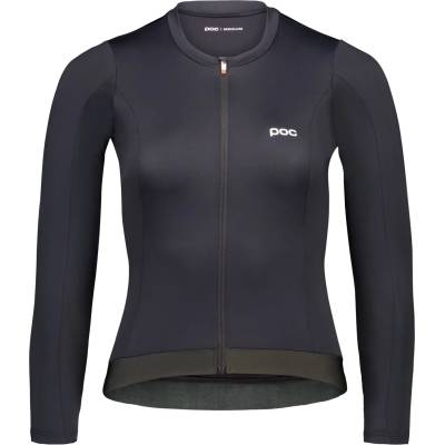 POC Дамска фланелка с дълъг ръкав за колоездене POC Women's Cadence L/S Jersey Cycling jersey - Uranium Black (156-3067-0313)
