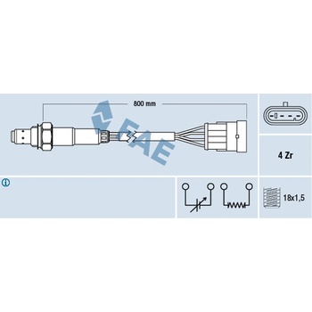 Lambda sonda FAE 77220