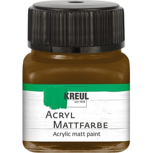 Kreul 75209 АКРИЛНА боя Matte 20 ml Dark Brown 1 бр (75209)