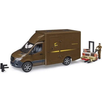 Bruder 2678 MB Sprinter UPS s ovládačom a príslušenstvom