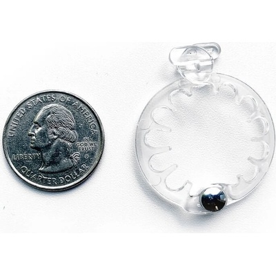 PuffCuff Teeny Clear – Spona na kudrnaté vlasy