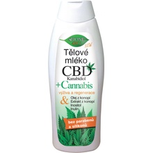 Bione Cosmetics CBD Kanabidiol vyživujúce telové mlieko 500 ml