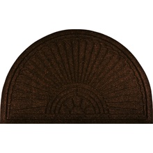 DUNE Vonkajšia rohožka Dune Halfmoon dark brown 55 x 85 cm