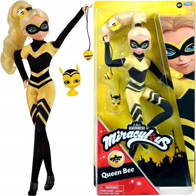 Playmates Miraculous Lienka a čierny kocúr Queene Bee Včelia kráľovná