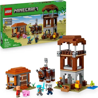 LEGO® Minecraft 21278 Základňa plieniteľov a Ničiteľ