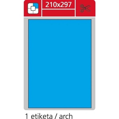 S&K lux A4 210 x 297 mm modré 100 archů