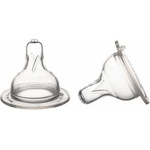 Canpol Силиконови биберони Canpol - Easy Start, Anticolic, 3+ месеца, 2 броя (21/730c) - baby