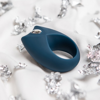 Satisfyer Royal One Ring - Vibrační erekční kroužek ovládaný aplikací Šedý