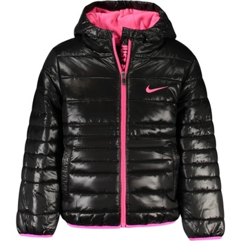 Nike Яке за момичета nike, Размер 6a, Цвят Черно (36g461_neblack)