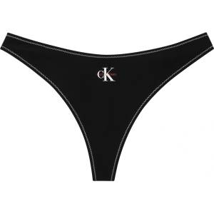 Calvin Klein Бикини Calvin Klein Women's Thong Bikini Bottoms - Black