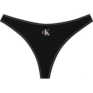 Calvin Klein Бикини Calvin Klein Women's Thong Bikini Bottoms - Black