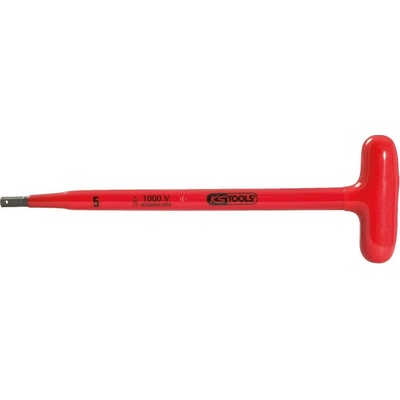 KS Tools imbus ový klíč s T rukojetí a s ochrannou izolací, 4x 250 mm 117.1676
