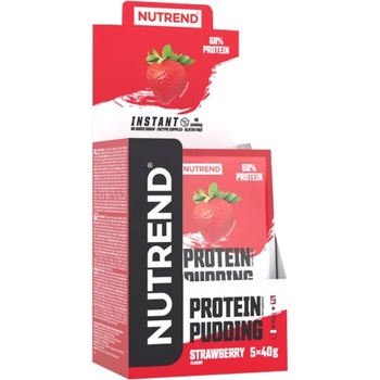 Nutrend Protein Pudding, ягода, 5 сашета, Nutrend