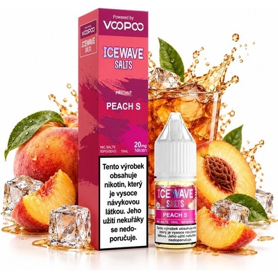 Voopoo Icewawe Salts Peach S 10 ml 20 mg