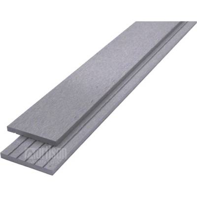 WPC Zakončovací lišta plochá LamboDeck 8x73x2900 - Stone Grey