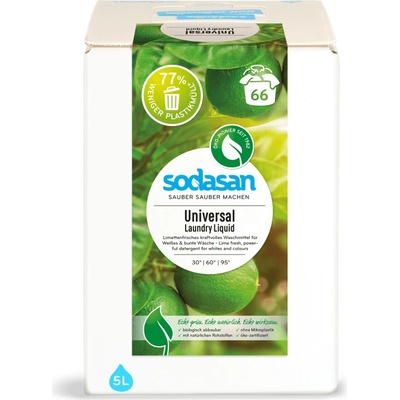 sodasan Universal tekutý prací prostriedok LIME 5 l