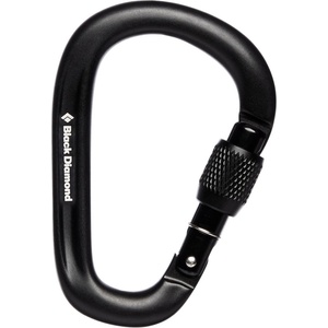 Black Diamond Pearlock Screwgate Цвят: черен
