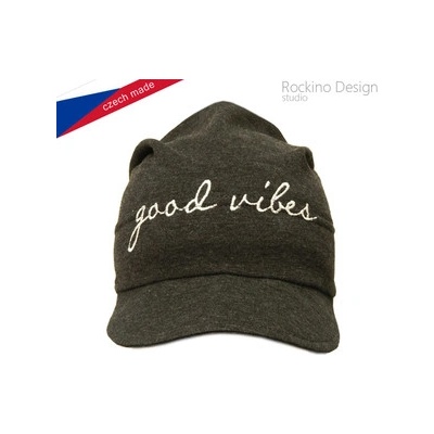 Rockino dětská podzimní/jarní čepice s kšiltem tm.šedá – Hledejceny.cz