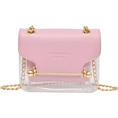 Малка прозрачна дамска чанта - Monte Isola | Малки дамски чанти за през рамо