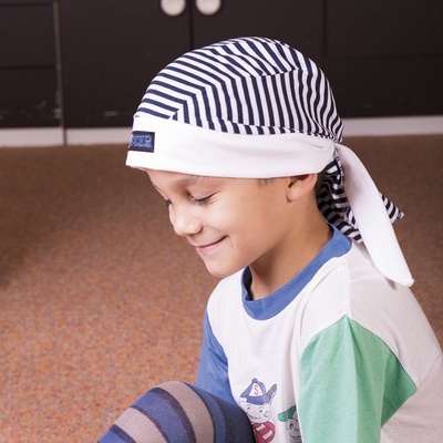 Bavlněný šátek z úpletu pirát – Zboží Dáma