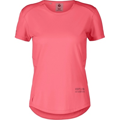 Scott Дамска тениска Scott Women's Tee Endurance Tech S/S Running shirt - Digital Pink - размер XL (916-6370-0215)