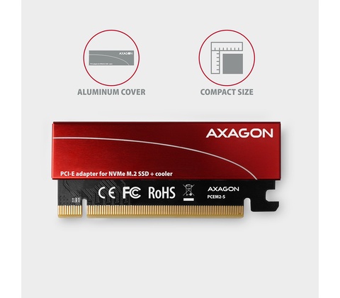 Axagon PCEM2-S