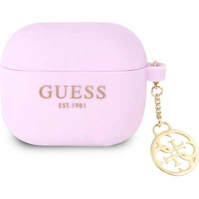 Guess 4G Charm Silikónové puzdro pre Airpods 3 GUA3LSC4EU