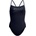 Speedo Дамски бански костюм Speedo Women's Endurance+ Logo Thin Strap One Piece Swimsuit - Anthracite - размер 42 (EU) (150-6087-0116)