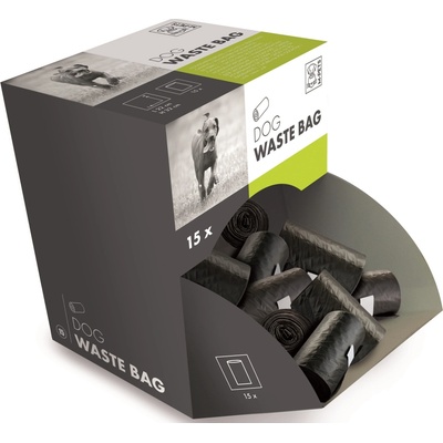 M-Pets vrecká na trus veľké balenie 15 x 64 ks