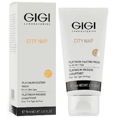 GIGI City Nap Самозатопляща платинена маска за лице, 75 ml