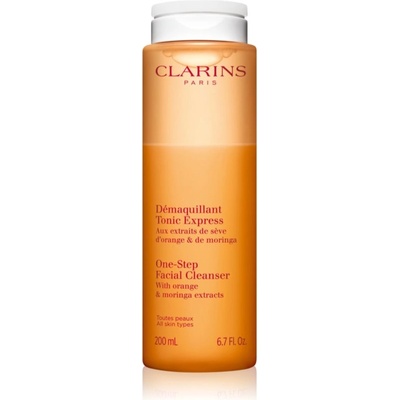 Clarins Cleansing One-Step Facial Cleanser двуфазна вода за лице 200ml