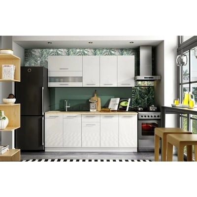 Sconto Kuchynská zostava FANY 200 cm biela