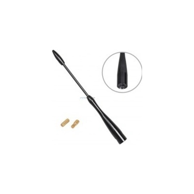 Antény prút čierny 16cm závit 5-6mm 9964