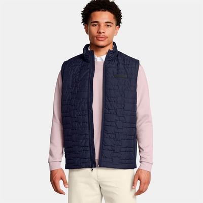 Under armour golf Потник Under armour golf Drive Pro Insulated vest - Blue (Midnight Navy / Metallic Silver)