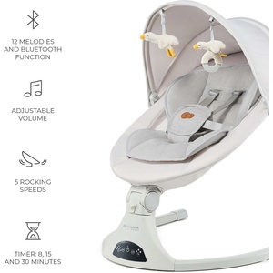 KinderKraft TULSY шезлонг BEIGE (KBTULS00BEG0000) - xmall