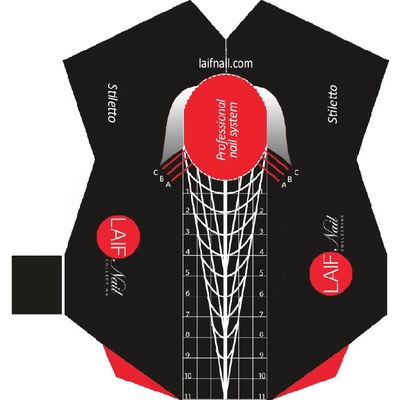 Laif Nail Form Stiletto Plastic 100 ks