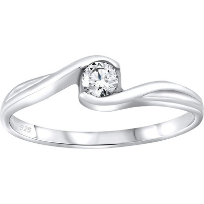 SILVEGO SILVEGO stříbrný prsten se Swarovski Zirconia B25021