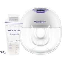 Lansinoh Single Wearable Pump + Breastmilk Storage Bags SK