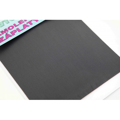 Samolepiace nylonová záplata VIAC FARIEB - rozmer 20 cm x 10 cm tmavo šedá