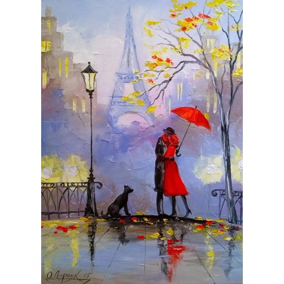 Enjoy - Puzzle Rainy Day in Paris - 1 000 piese