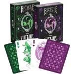 The United States Playing Card Company Колекционерски карти за игра Bicycle Disney Villains, Green/Purple