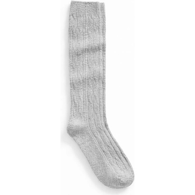 GAP Vysoké pletené ponožky CashSoft Sivá