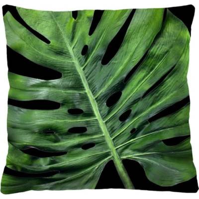 Intesi Polštář Black Monstera 40x40