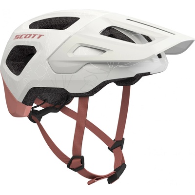 SCOTT Детска каска за планинско колоездене Scott Kid's Argo Plus Bike helmet - White / Light Pink - размер XS/S 49-53 cm (851-1271-0511)
