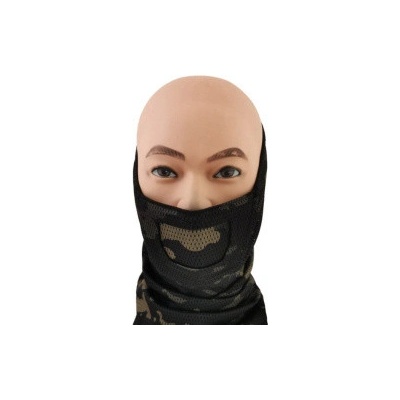 Cygnus Armory ochranná maska Face Warrior multicamouflage black