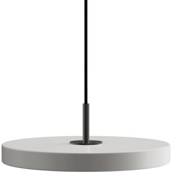 UMAGE Висяща лампа Asteria Plus с черен обков 31 см сива (2294C4175)