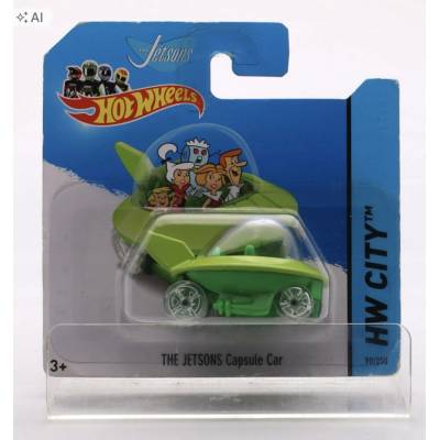 Toys Hot Wheels the Jetsons Capsule Car