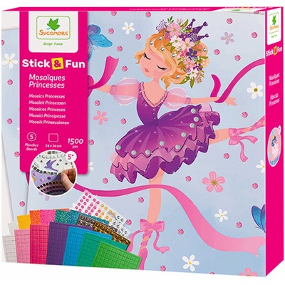 Sycomore Stick & Fun Mozaika princezny baletky